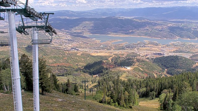 view from Deer Valley Sultan Lift on 2026-09-13