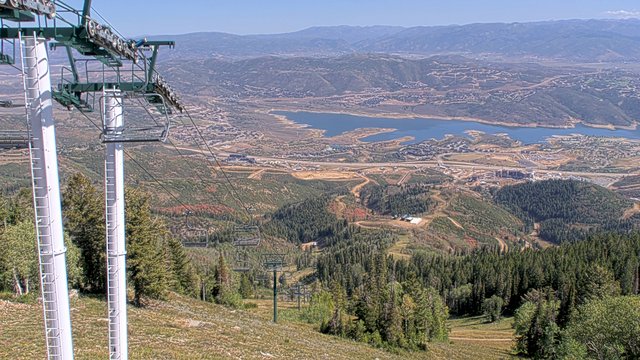 view from Deer Valley Sultan Lift on 2026-09-14