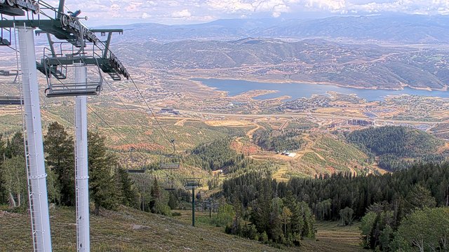 view from Deer Valley Sultan Lift on 2026-09-16