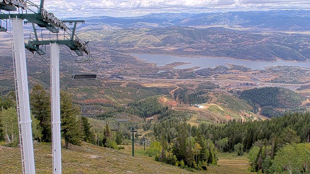 view from Deer Valley Sultan Lift on 2026-09-17