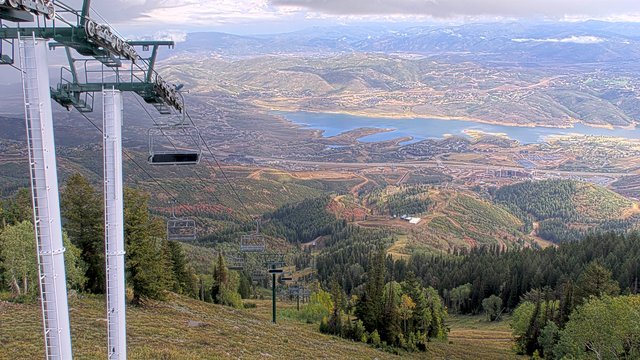 view from Deer Valley Sultan Lift on 2026-09-18