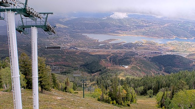 view from Deer Valley Sultan Lift on 2026-09-19