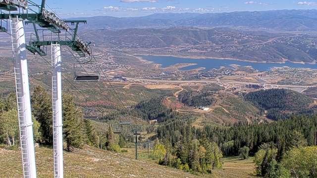 view from Deer Valley Sultan Lift on 2026-09-20