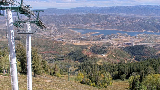 view from Deer Valley Sultan Lift on 2026-09-21