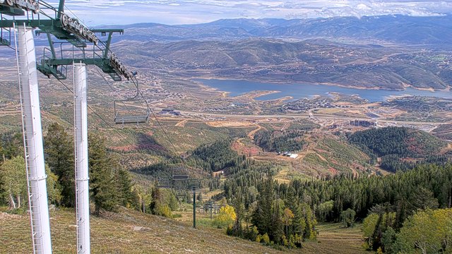 view from Deer Valley Sultan Lift on 2026-09-22