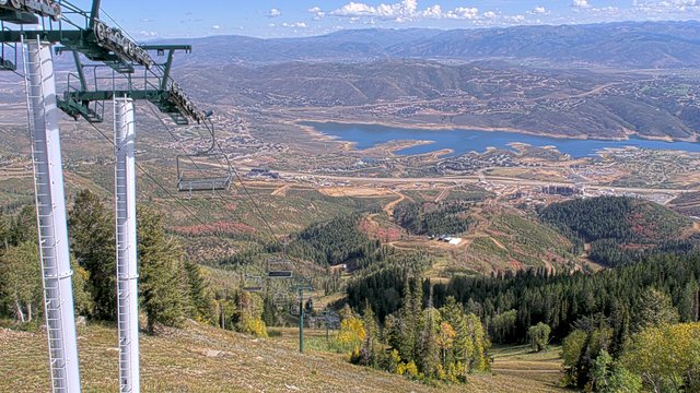 view from Deer Valley Sultan Lift on 2026-09-23