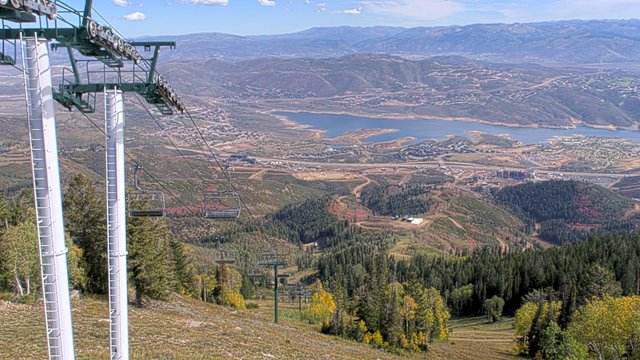 view from Deer Valley Sultan Lift on 2026-09-24