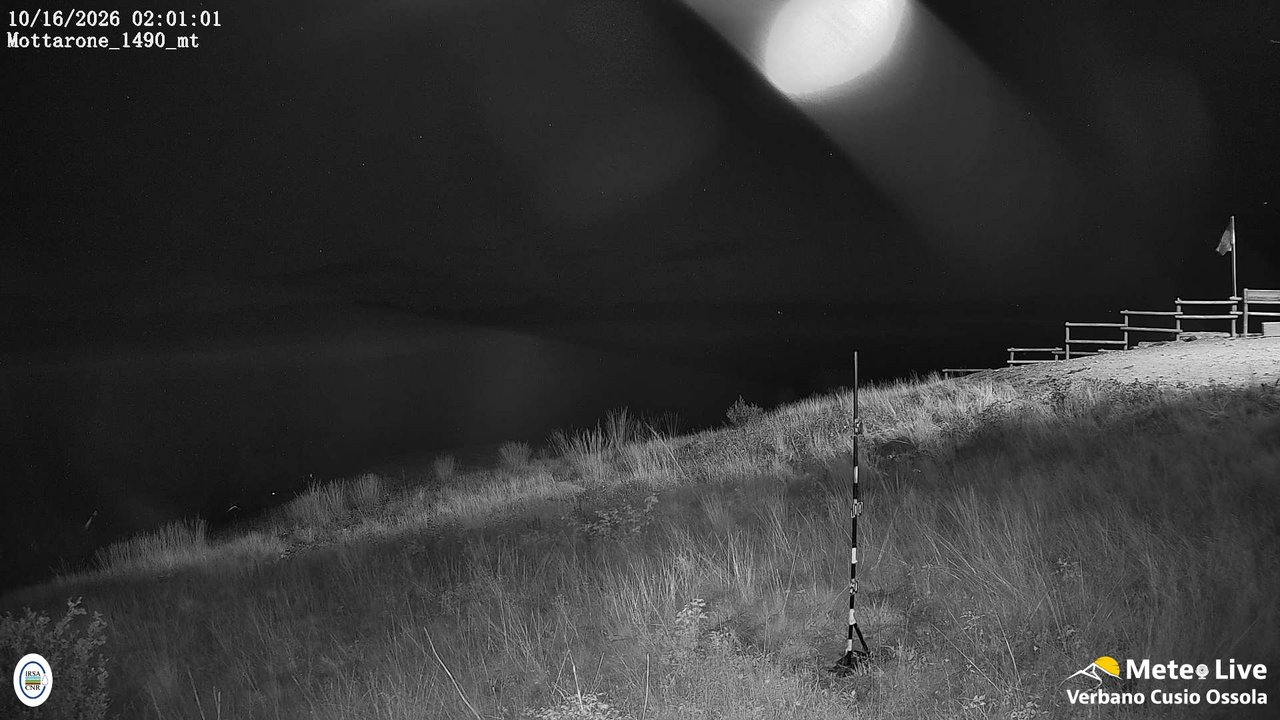 time-lapse frame, Mottarone est webcam