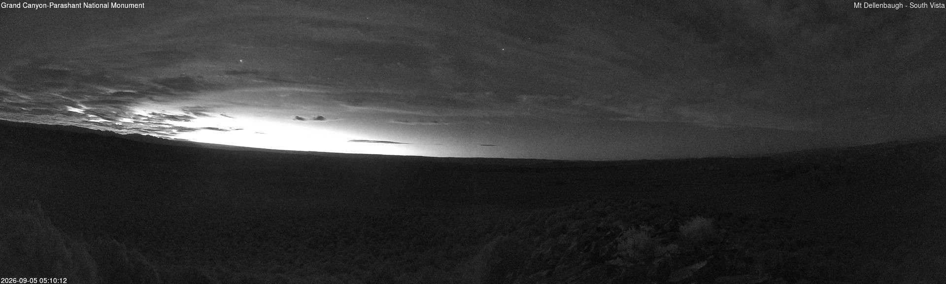 time-lapse frame, Mt Dellenbaugh - Southeast Vista webcam