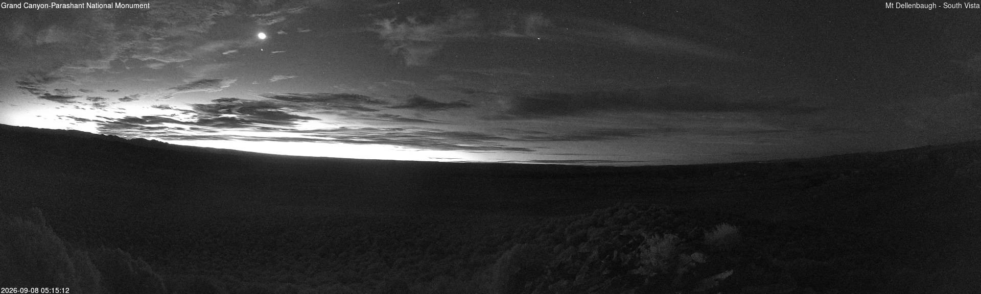 time-lapse frame, Mt Dellenbaugh - Southeast Vista webcam