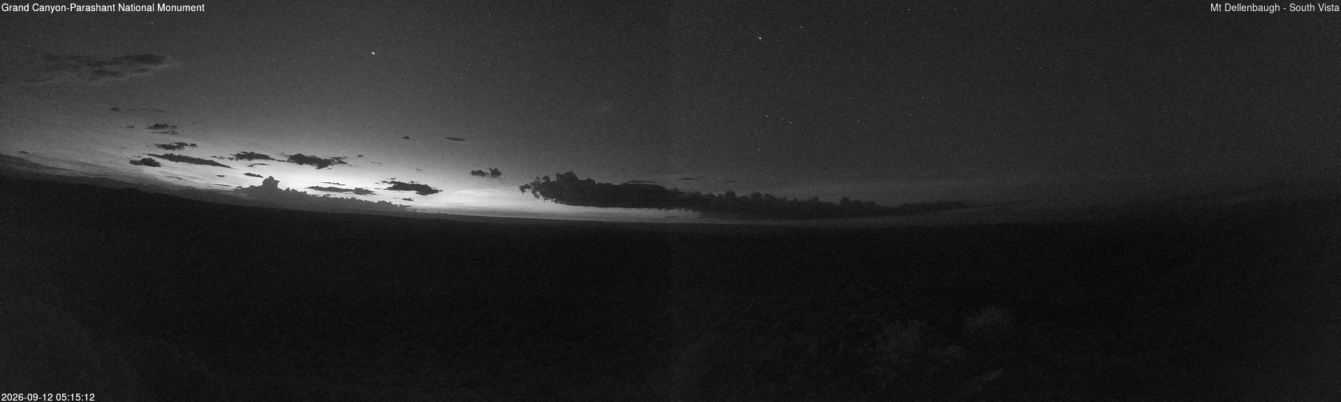 time-lapse frame, Mt Dellenbaugh - Southeast Vista webcam