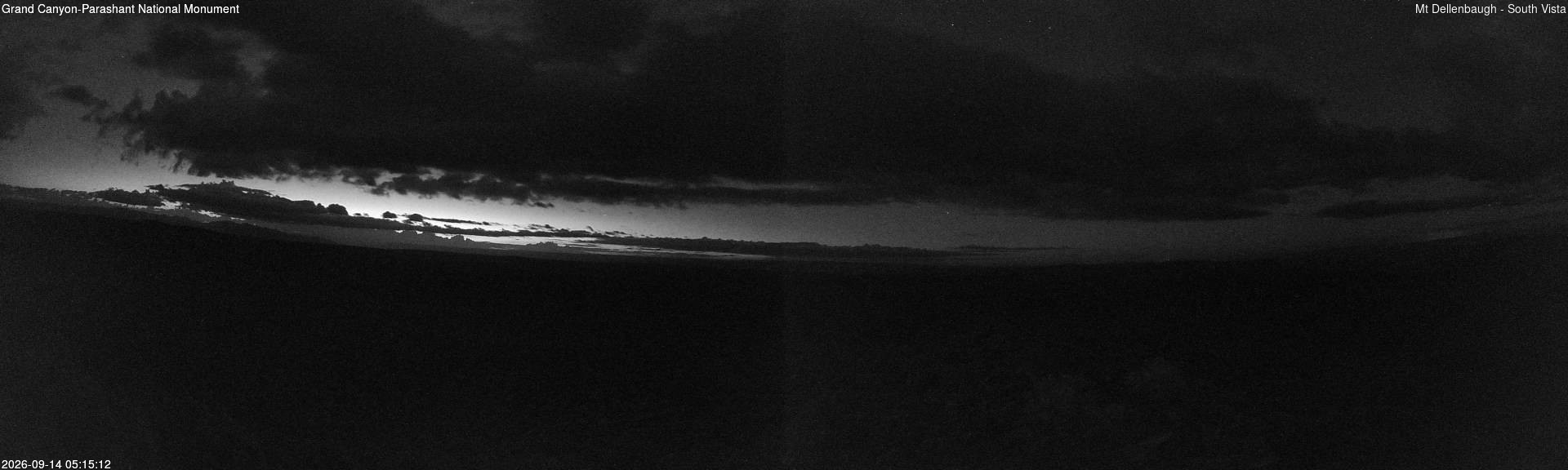 time-lapse frame, Mt Dellenbaugh - Southeast Vista webcam