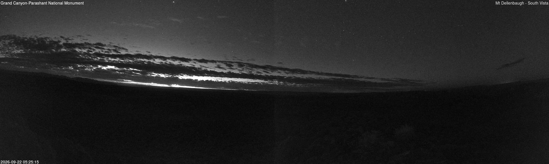 time-lapse frame, Mt Dellenbaugh - Southeast Vista webcam