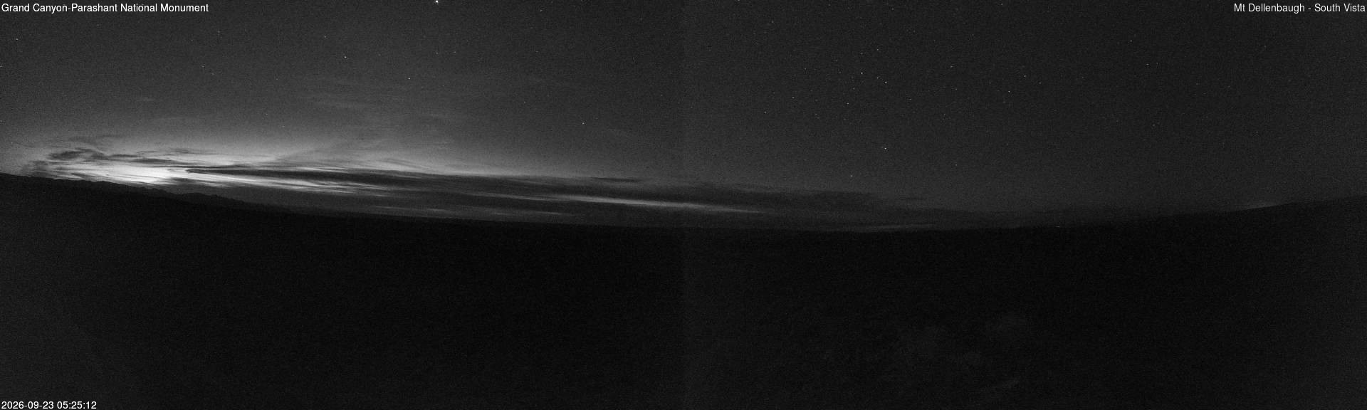 time-lapse frame, Mt Dellenbaugh - Southeast Vista webcam