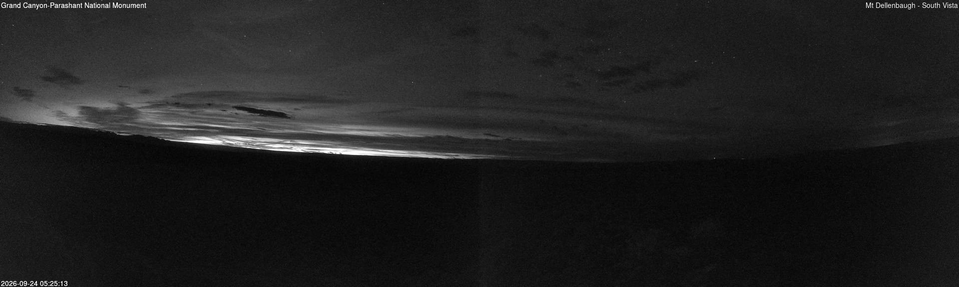 time-lapse frame, Mt Dellenbaugh - Southeast Vista webcam