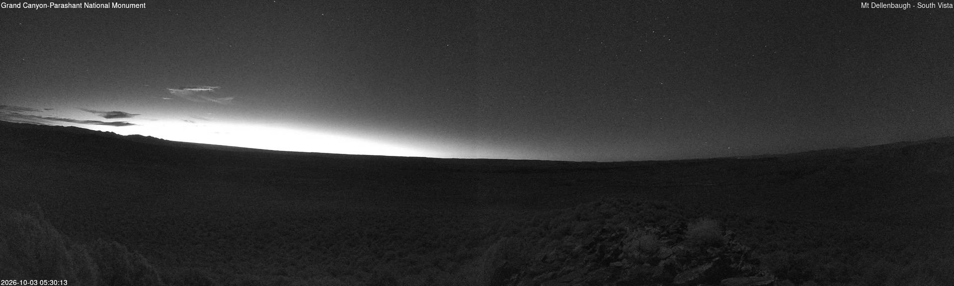 time-lapse frame, Mt Dellenbaugh - Southeast Vista webcam