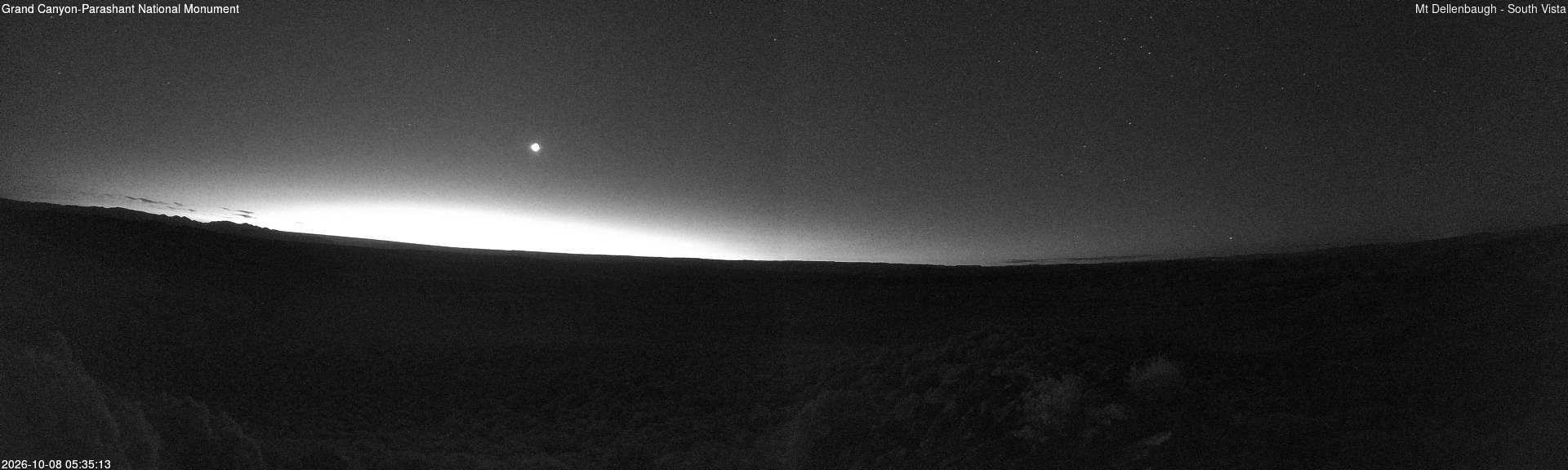time-lapse frame, Mt Dellenbaugh - Southeast Vista webcam