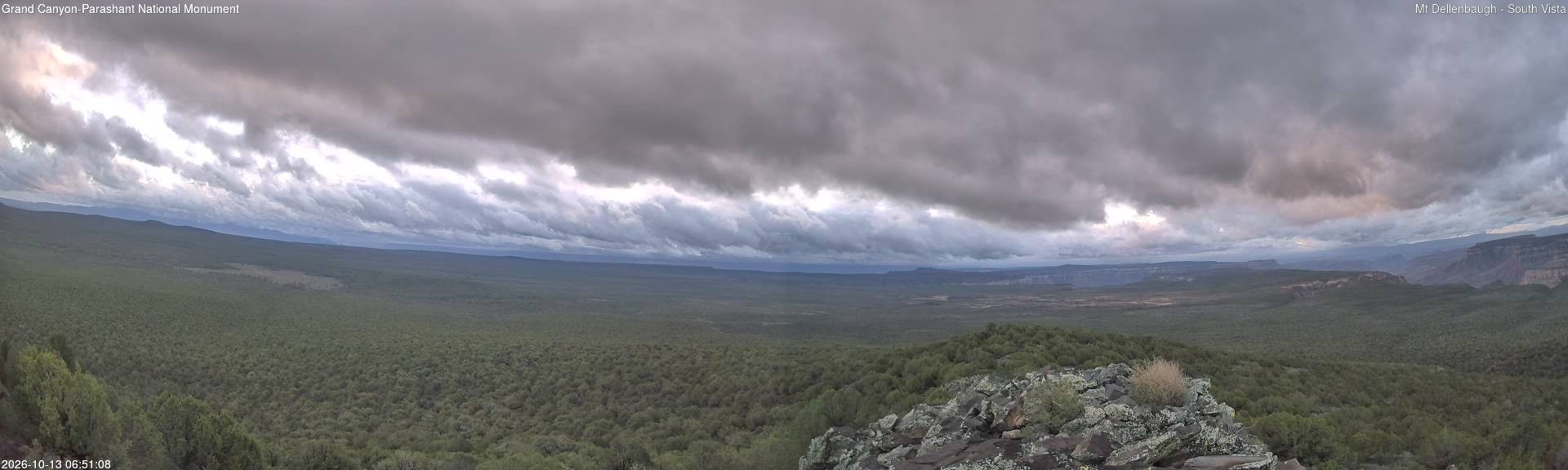 time-lapse frame, Mt Dellenbaugh - Southeast Vista webcam