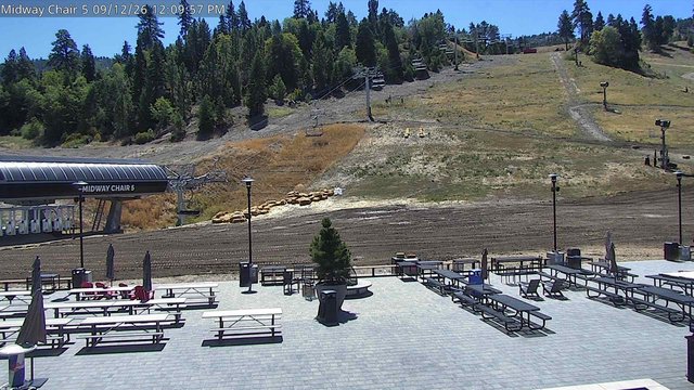 view from Bear Mountain Midway Chair on 2026-09-12