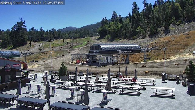 view from Bear Mountain Midway Chair on 2026-09-16