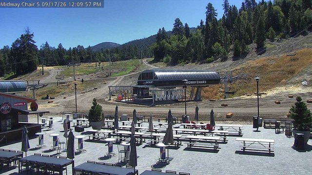 view from Bear Mountain Midway Chair on 2026-09-17