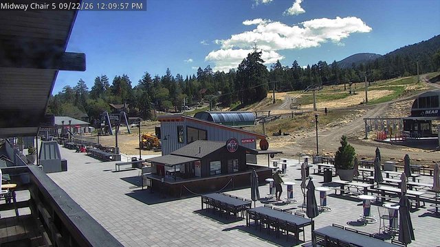 view from Bear Mountain Midway Chair on 2026-09-22