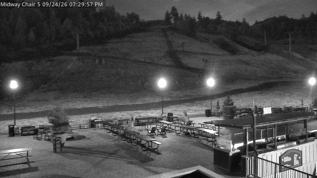 time-lapse frame, Bear Mountain Midway Chair webcam