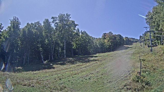 view from Sugarbush Terrain Park on 2026-09-11