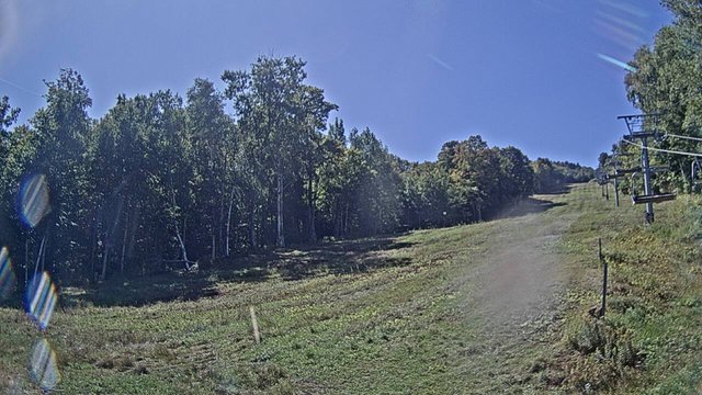 view from Sugarbush Terrain Park on 2026-09-12