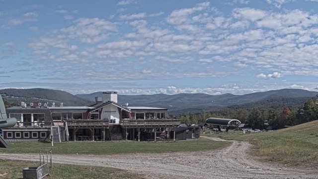 view from Sugarbush Mt. Ellen Base Scenic on 2026-09-22