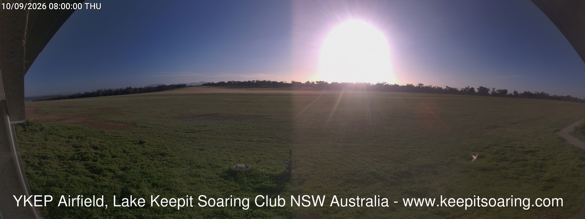 time-lapse frame, Lake Keepit Soaring Club T32 webcam