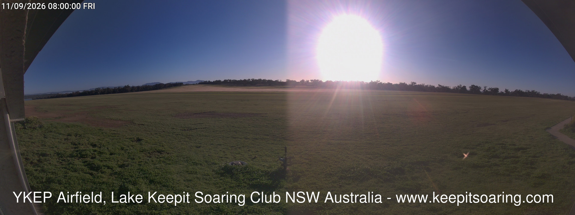 time-lapse frame, Lake Keepit Soaring Club T32 webcam