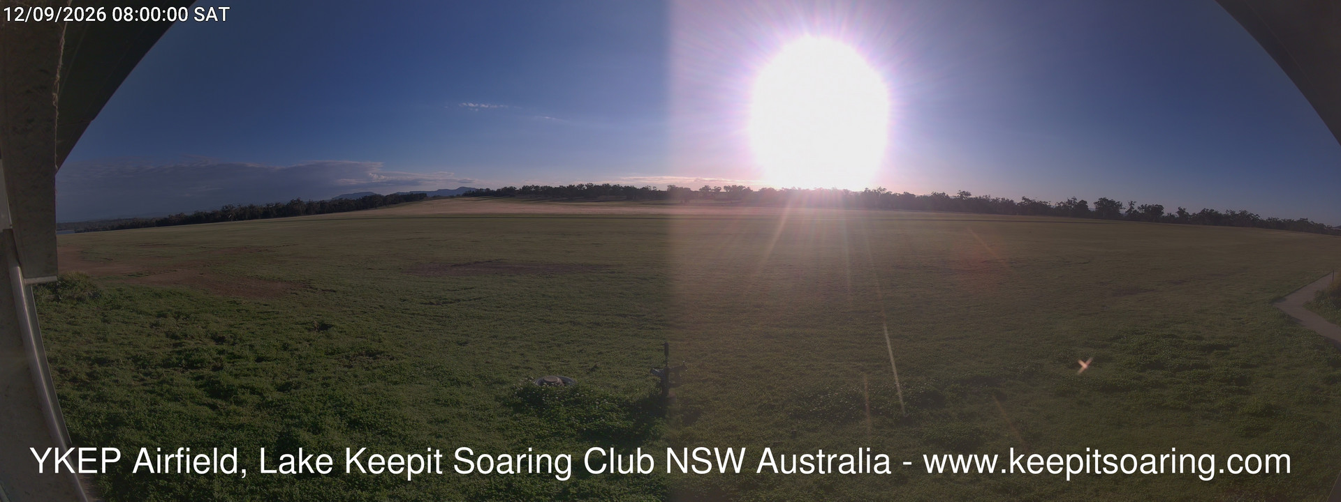 time-lapse frame, Lake Keepit Soaring Club T32 webcam