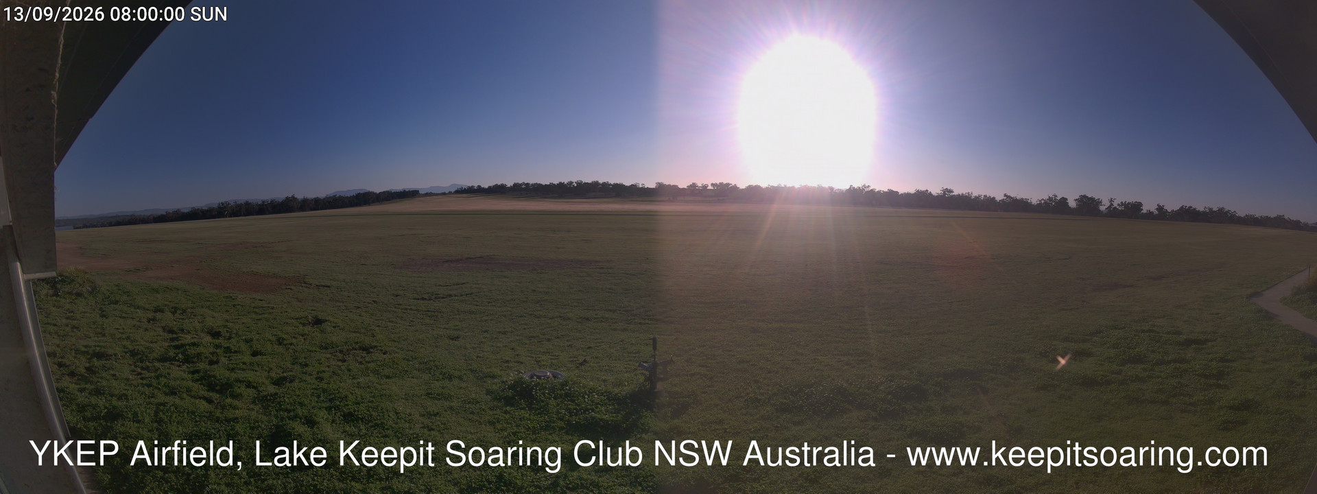 time-lapse frame, Lake Keepit Soaring Club T32 webcam