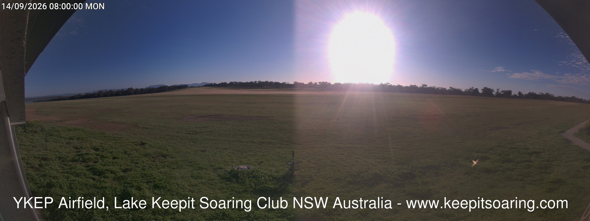 time-lapse frame, Lake Keepit Soaring Club T32 webcam