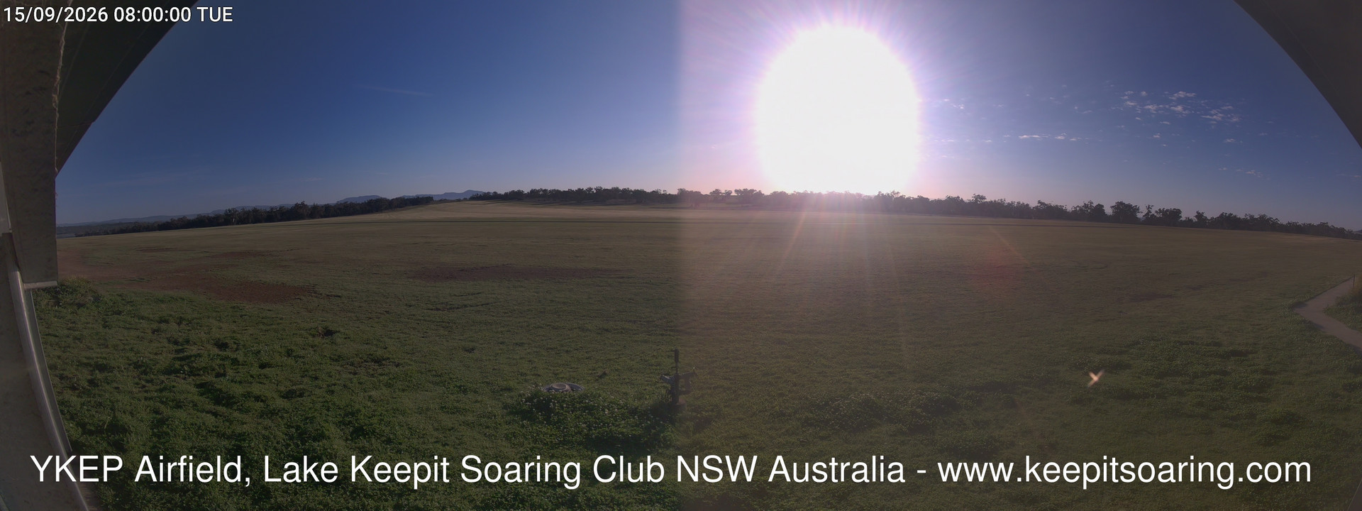 time-lapse frame, Lake Keepit Soaring Club T32 webcam