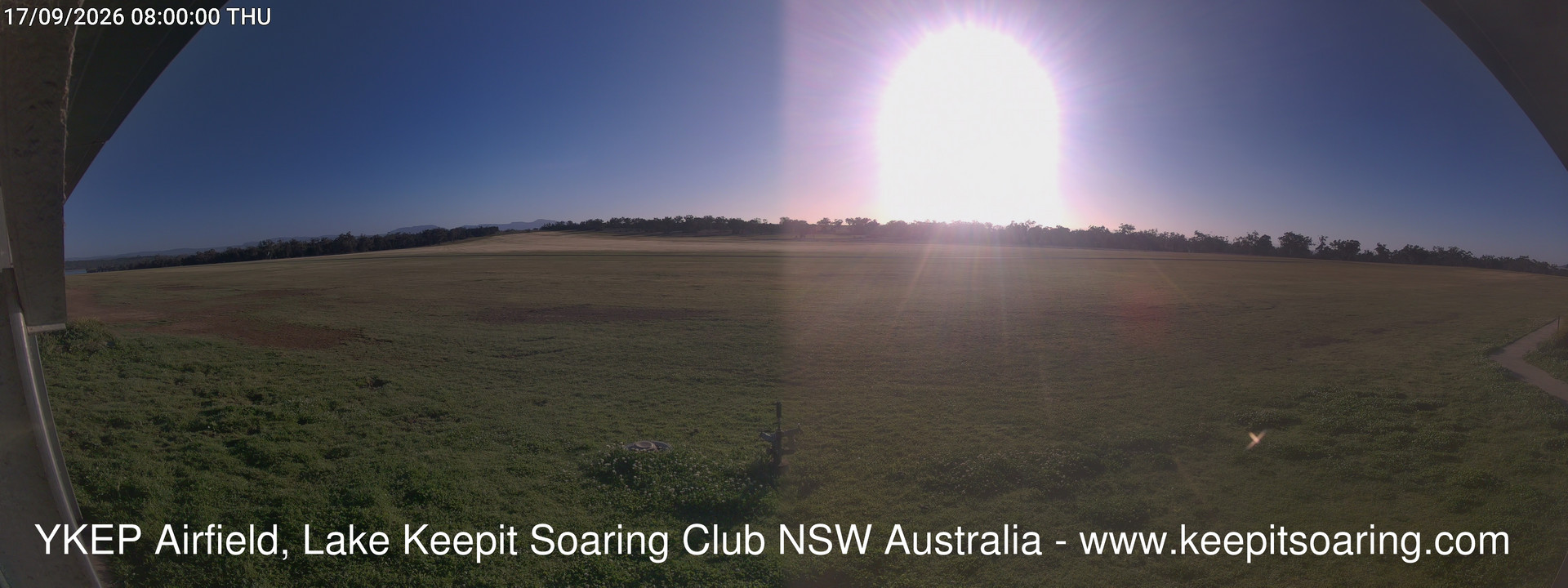 time-lapse frame, Lake Keepit Soaring Club T32 webcam