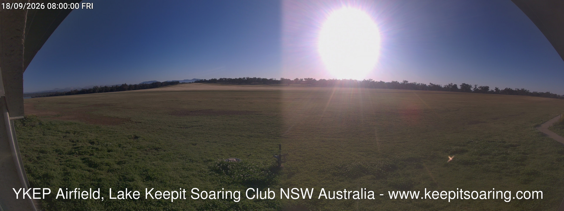 time-lapse frame, Lake Keepit Soaring Club T32 webcam