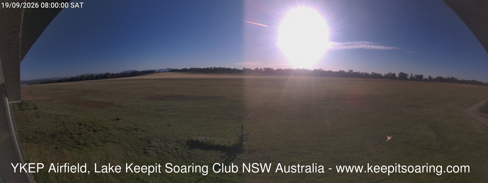 time-lapse frame, Lake Keepit Soaring Club T32 webcam