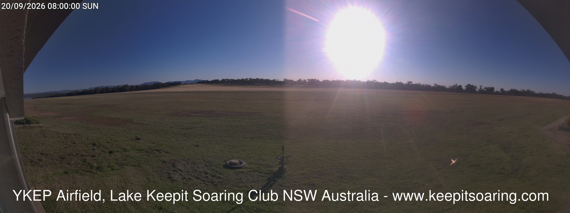 time-lapse frame, Lake Keepit Soaring Club T32 webcam