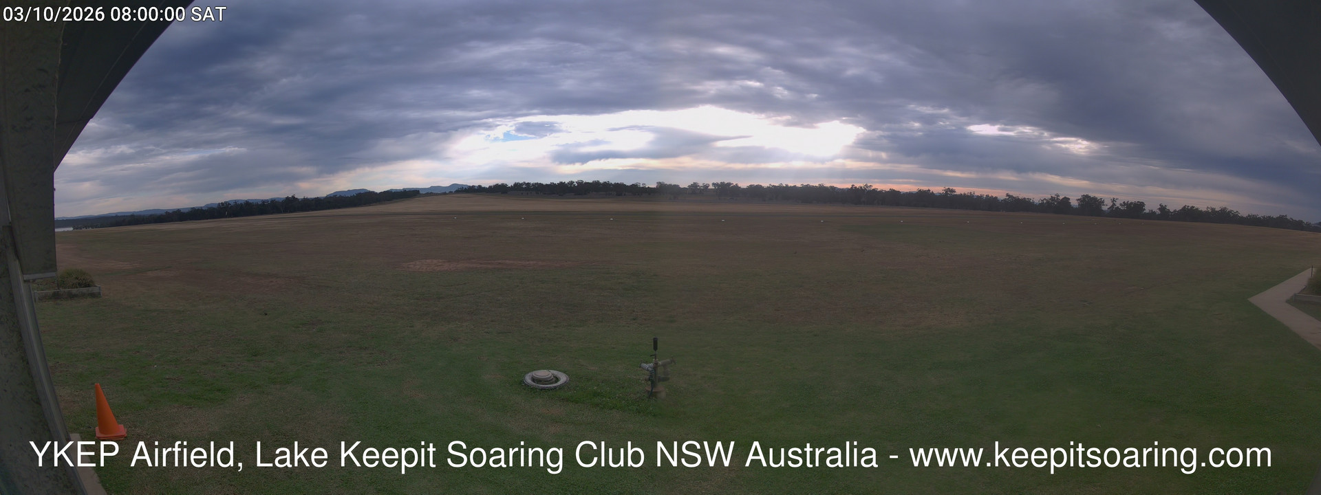 time-lapse frame, Lake Keepit Soaring Club T32 webcam