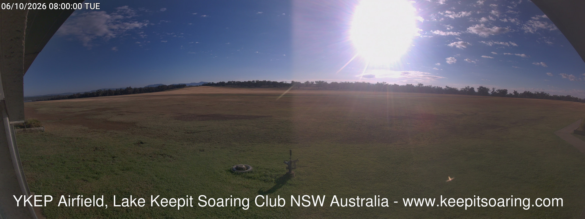 time-lapse frame, Lake Keepit Soaring Club T32 webcam