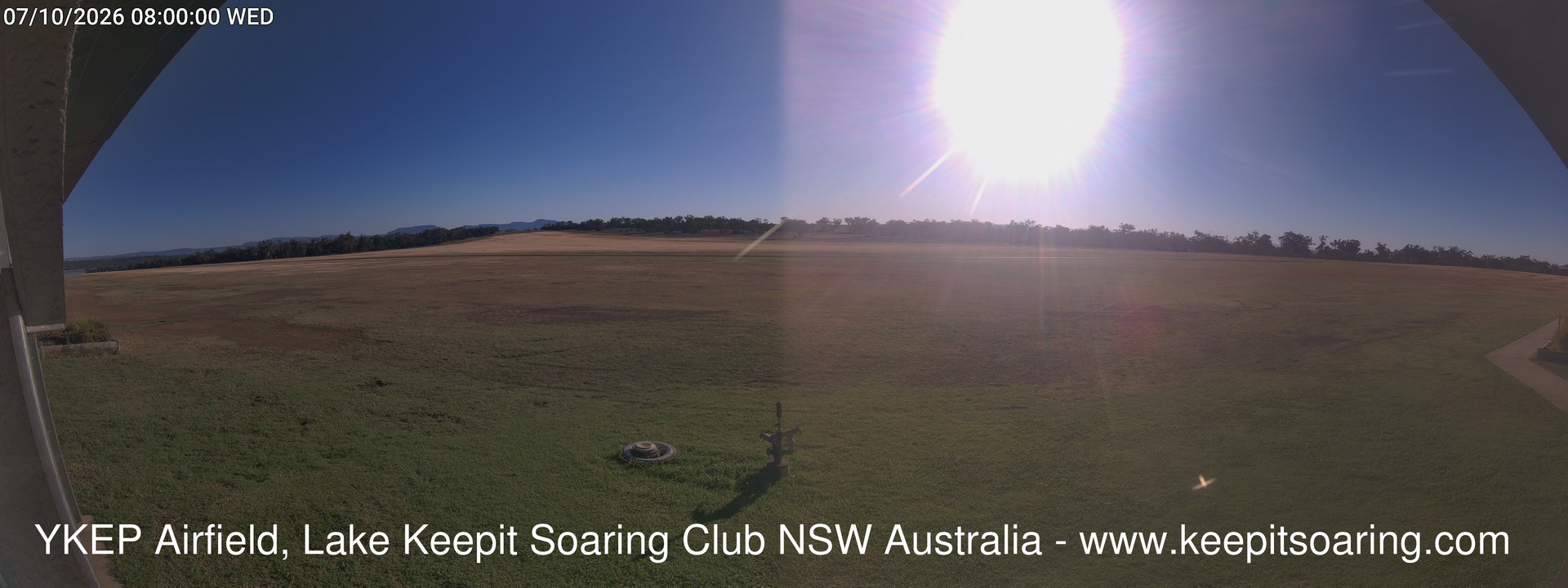time-lapse frame, Lake Keepit Soaring Club T32 webcam