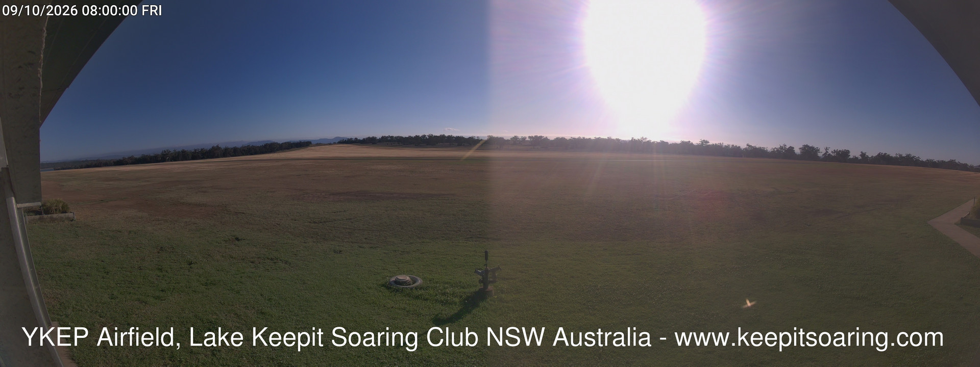 time-lapse frame, Lake Keepit Soaring Club T32 webcam