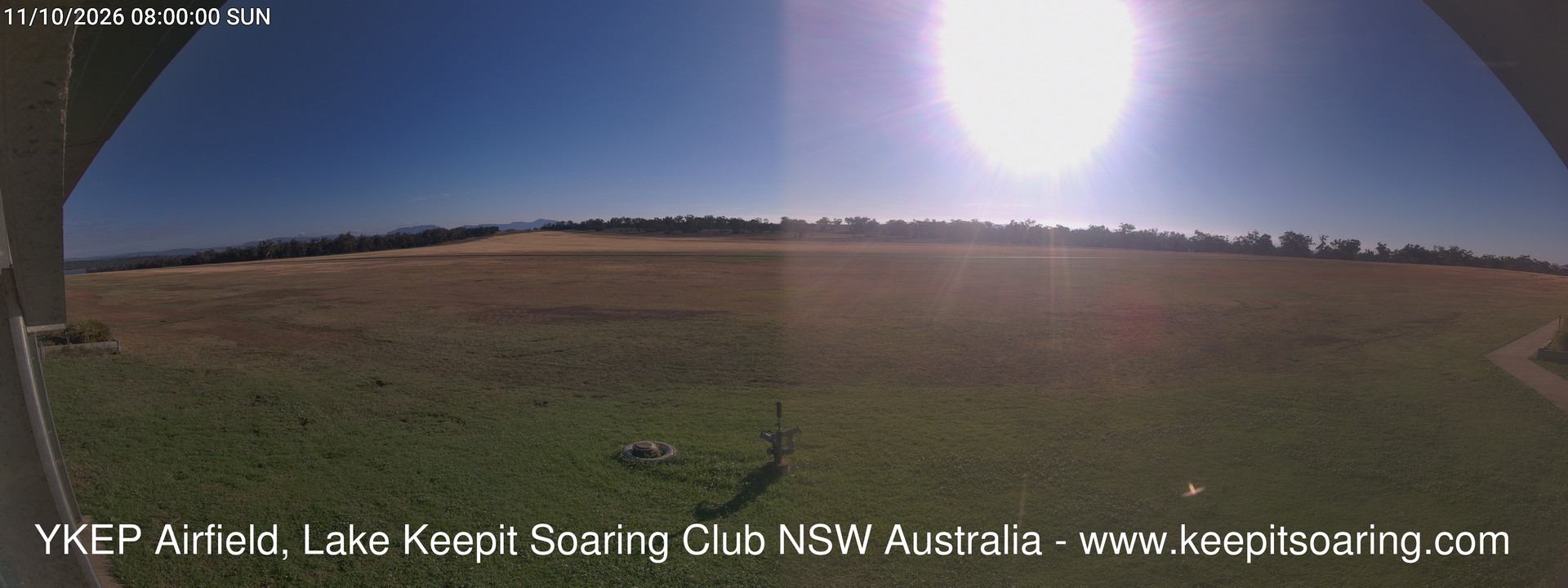 time-lapse frame, Lake Keepit Soaring Club T32 webcam