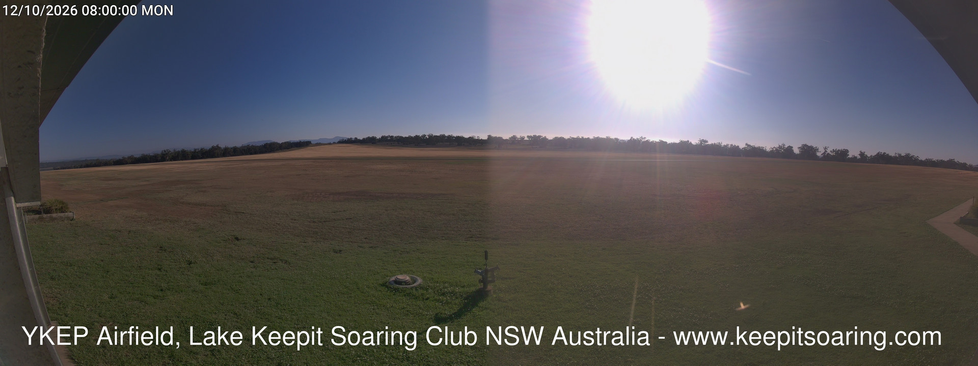 time-lapse frame, Lake Keepit Soaring Club T32 webcam