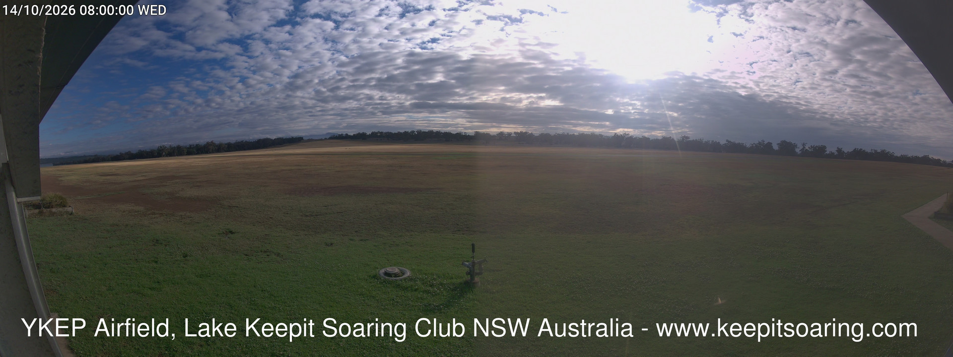 time-lapse frame, Lake Keepit Soaring Club T32 webcam