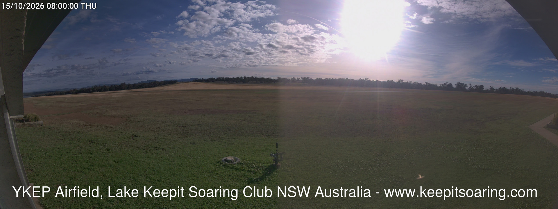 time-lapse frame, Lake Keepit Soaring Club T32 webcam