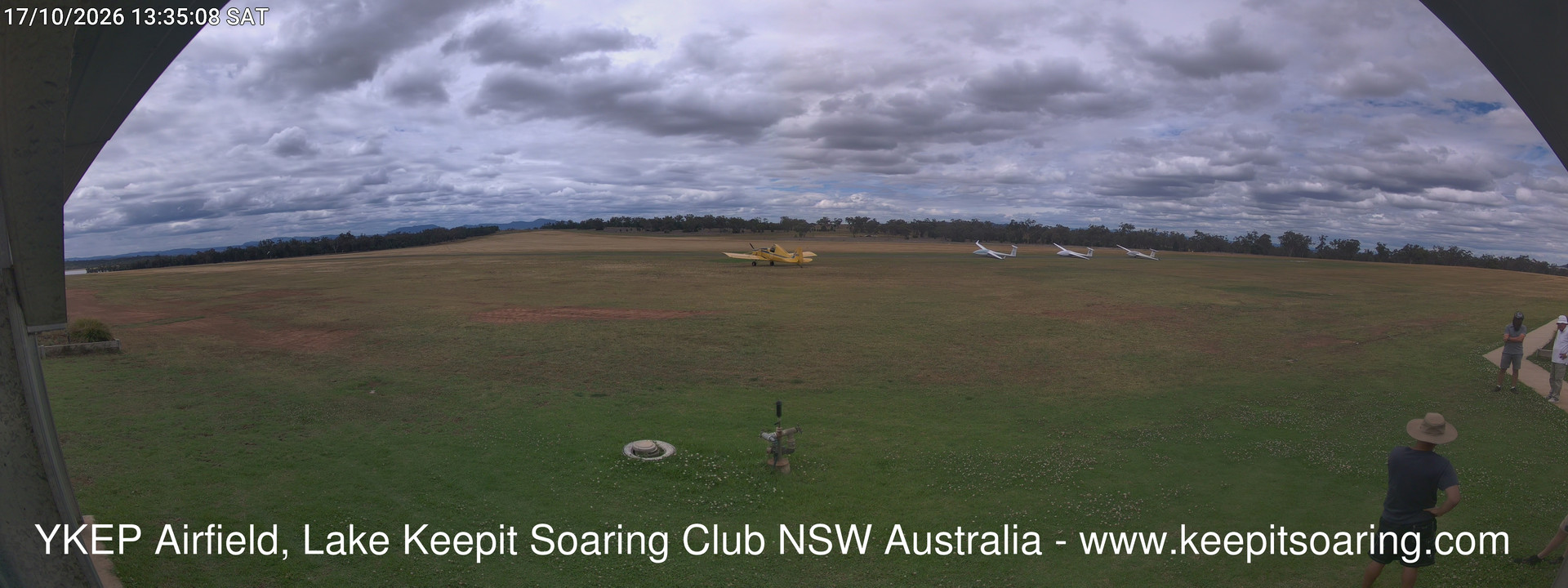 time-lapse frame, Lake Keepit Soaring Club T32 webcam