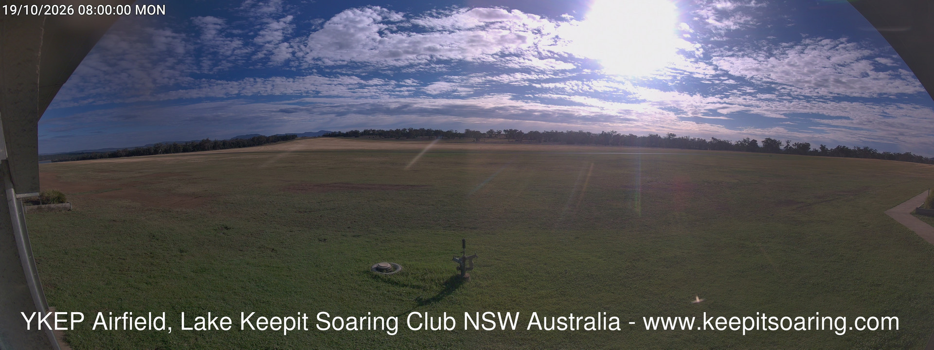 time-lapse frame, Lake Keepit Soaring Club T32 webcam